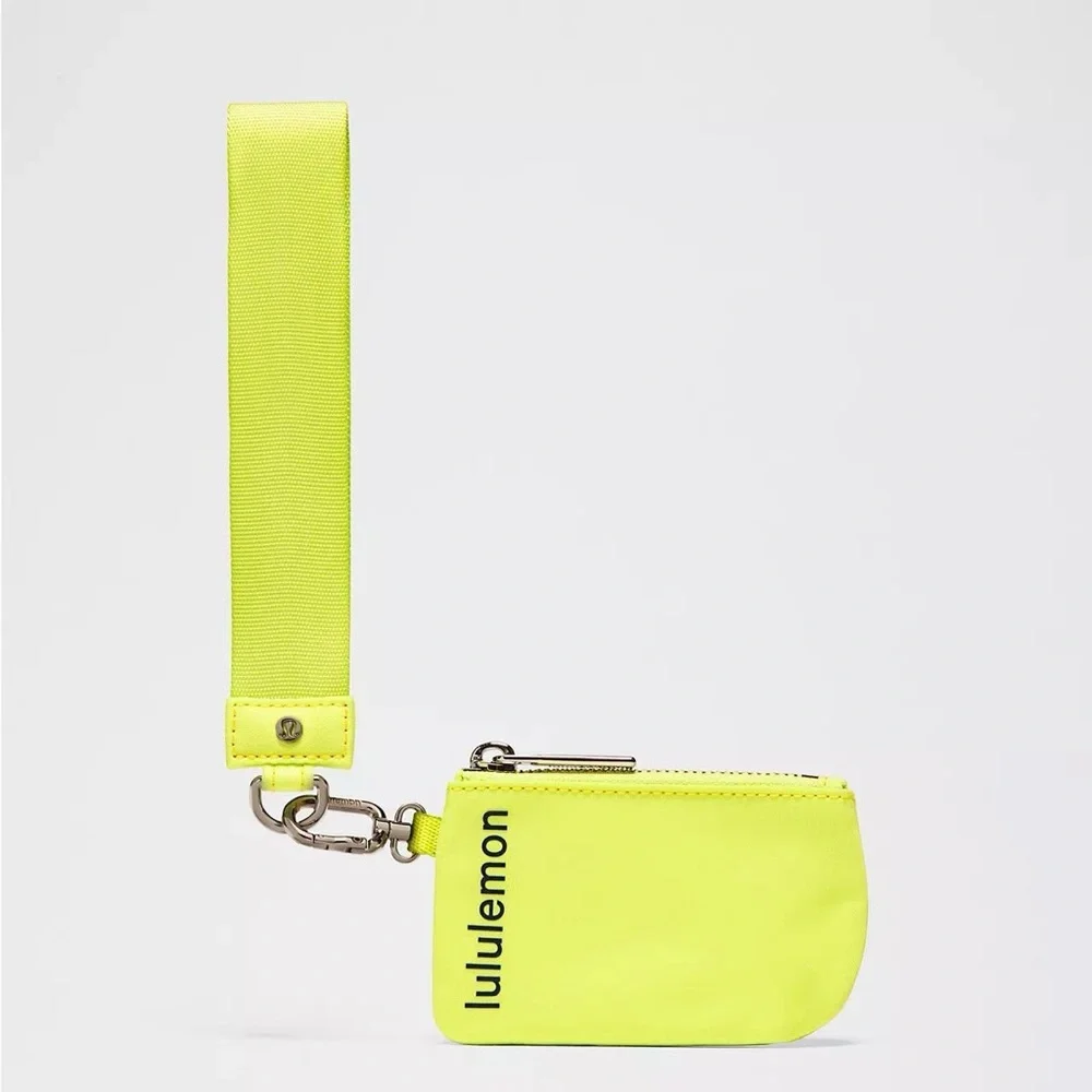 Lululemon Dual Pouch Wristlet- Sour Grape/Club Blue